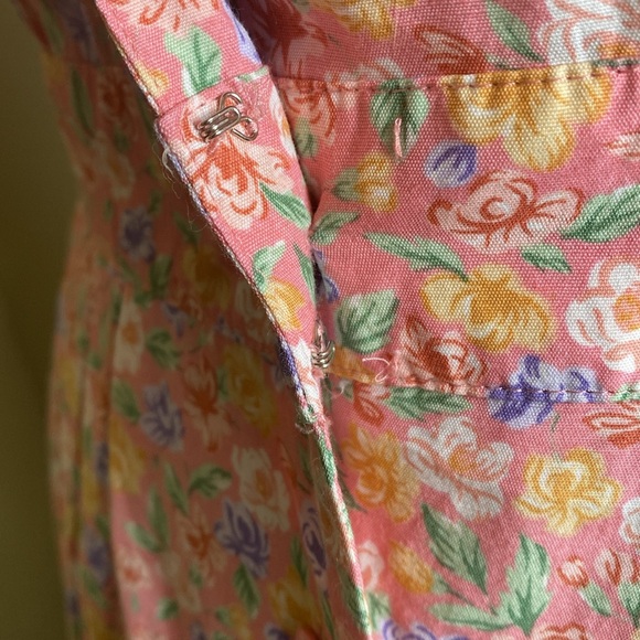 Vintage Halmode Petites Floral Dress - Picture 10 of 10